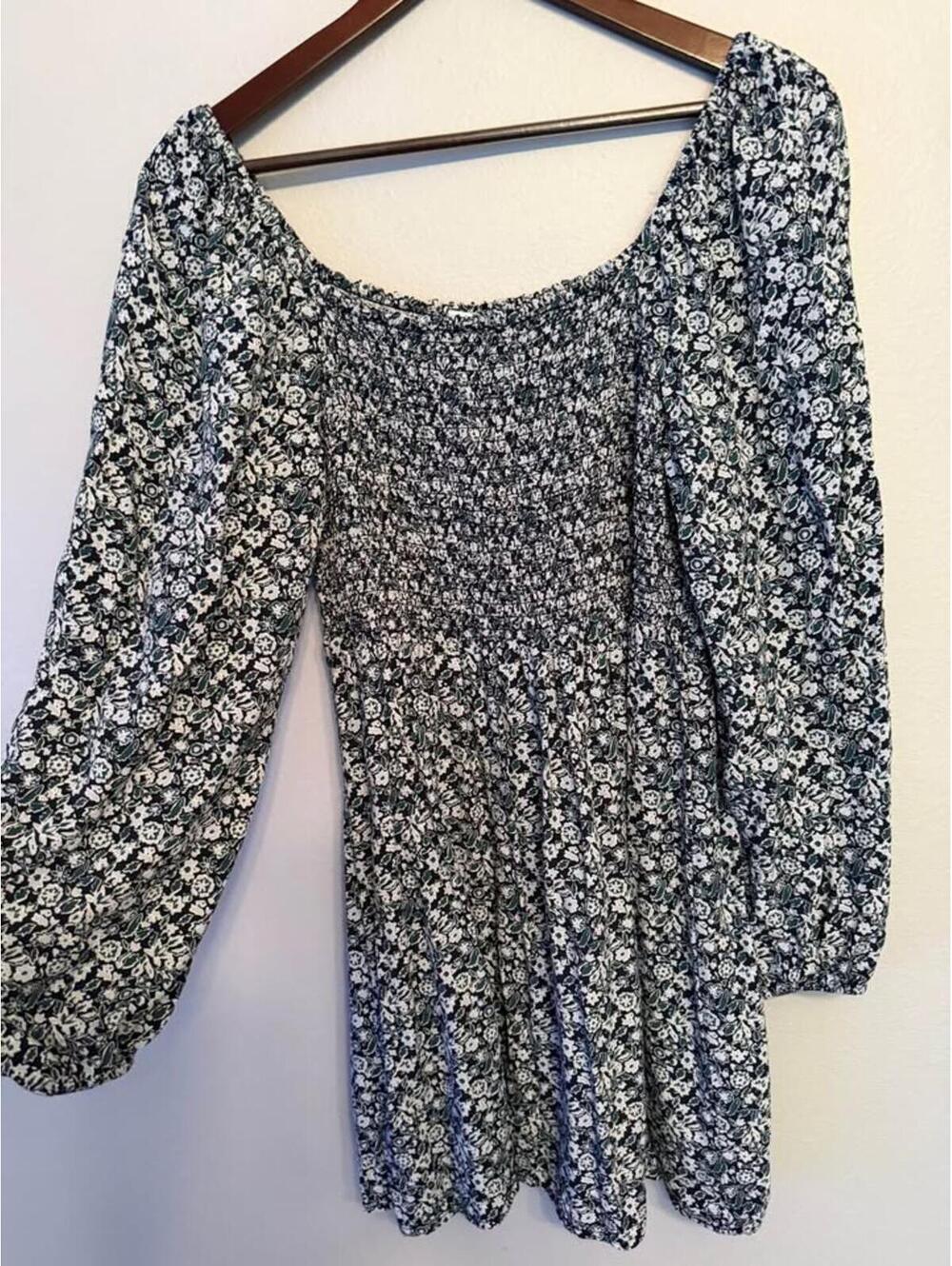Gap Babydoll Dress 100% Cotton Women’s Medium - Picture 4 of 5